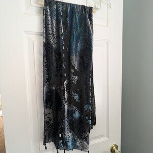 Handmade Lisa Violetto Silk Scarf